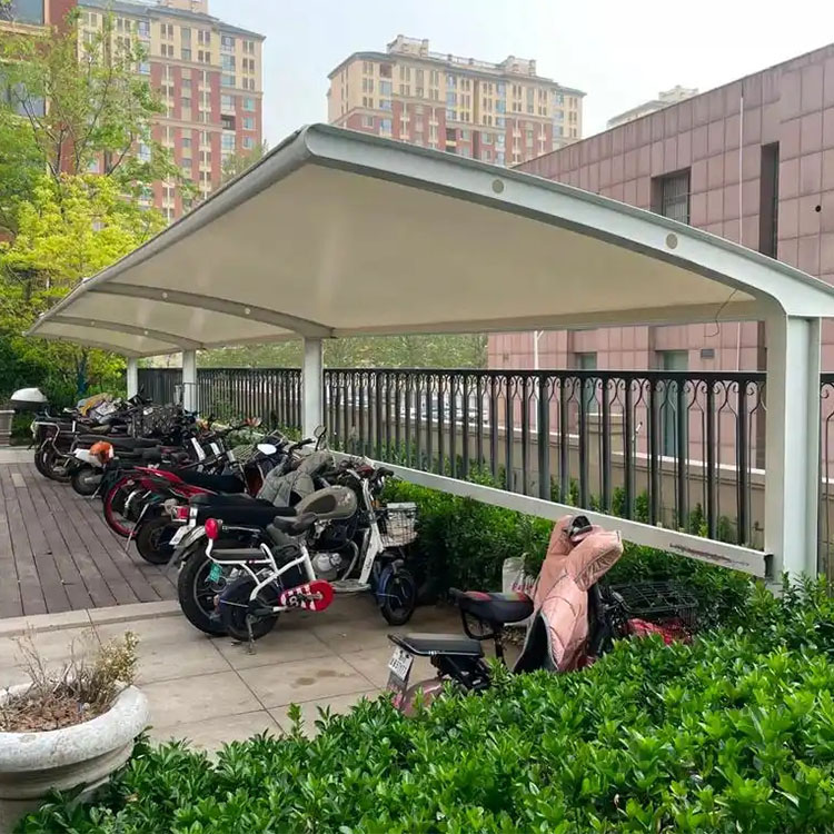 开远市膜结构电动车棚